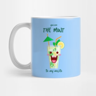 Happy and funny mojito cartoon Mug